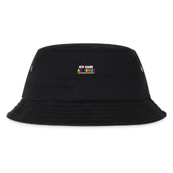 Ich bin Autist Was sind deine Autismus - Kinder Bucket Hat - Schwarz - Vorne