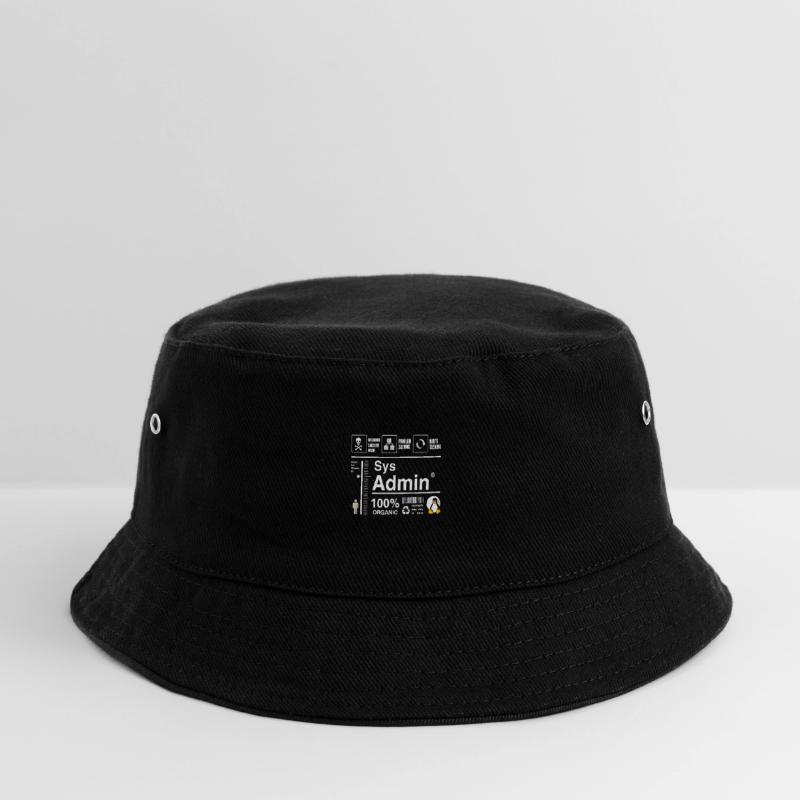 Sys Admin Pinguin Computer Nerd pc Platine cpu inh Kinder Bucket Hat