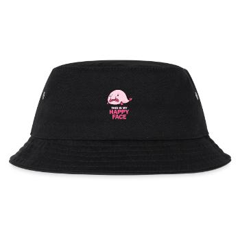 Blobfish - Kids’ Bucket Hat - black - Front