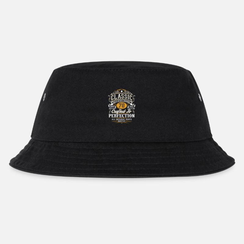 70th birthday - Kids’ Bucket Hat - black