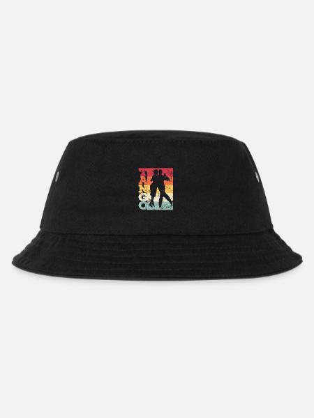 Tango Argentino Retro Vintage Tango Vals Dance - Kinder Bucket Hat - Schwarz
