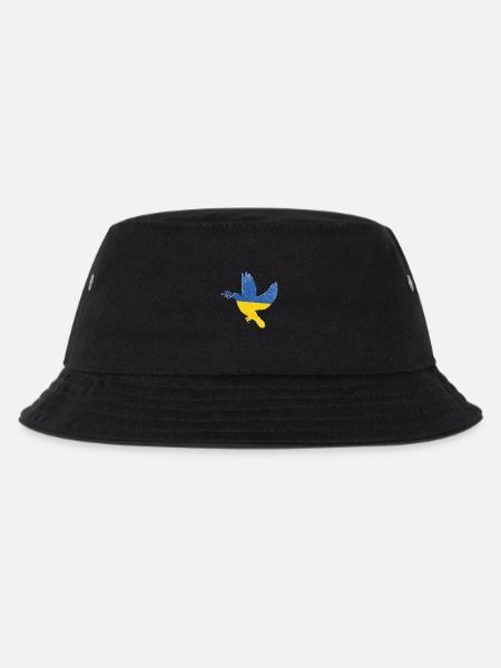 Symbole de paix du drapeau de l’Ukraine - Drapeau de l’Ukraine - Bob Enfant - noir
