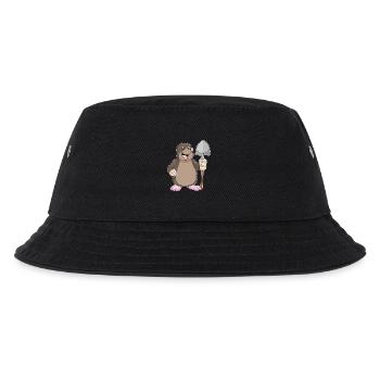 Mole Miner Shovel Mining - Kids’ Bucket Hat - black - Front