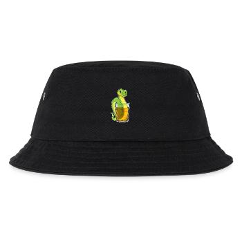 Schlange Saft - Kinder Bucket Hat - Schwarz - Vorne