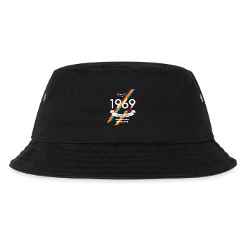 1969 edition geburt jahr geschenk retro 70iger LOL - Kinder Bucket Hat - Schwarz - Vorne