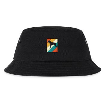 Rottweiler dog lover Retro vintage Gift idea - Kinder Bucket Hat - Schwarz - Vorne
