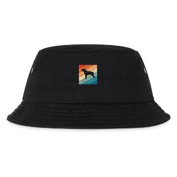 Rottweiler dog lover Retro vintage Gift idea - Kinder Bucket Hat - Schwarz - Vorne