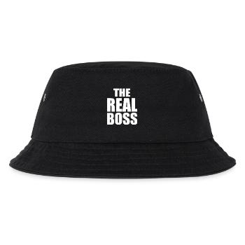 The real boss - Kids’ Bucket Hat - black - Front