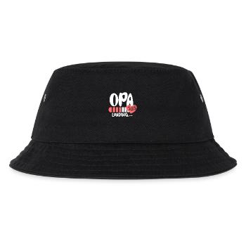 Opa 2023 - Opa werden - Bald Opa - Kinder Bucket Hat - Schwarz - Vorne