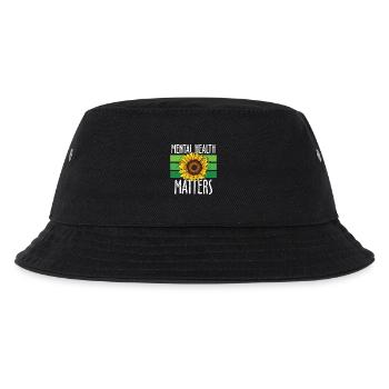 La santé mentale compte Tournesol vert - Bob Enfant - noir - Devant