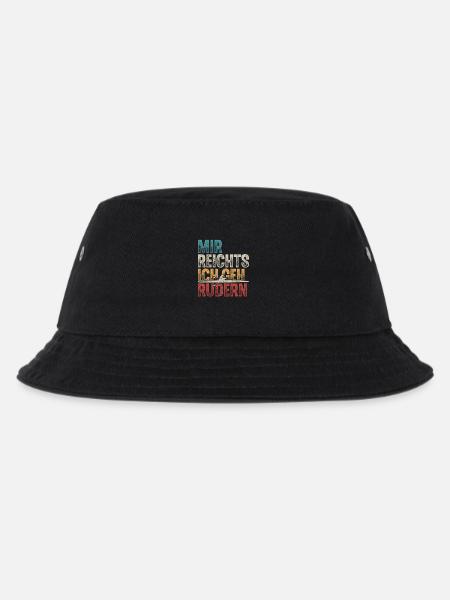 Rudern Ruderer Ruderboot - Kinder Bucket Hat - Schwarz