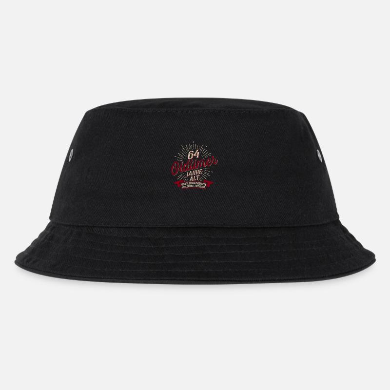 64. Geburtstag Oldtimer - Kinder Bucket Hat - Schwarz