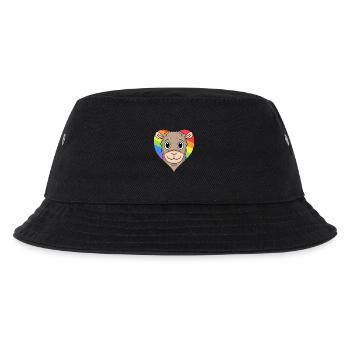 Lama Lgbt Rainbow Couleurs - Bob Enfant - noir - Devant