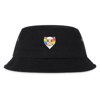 Sheep Lgbt Rainbow Colors - Kids’ Bucket Hat - black - Front