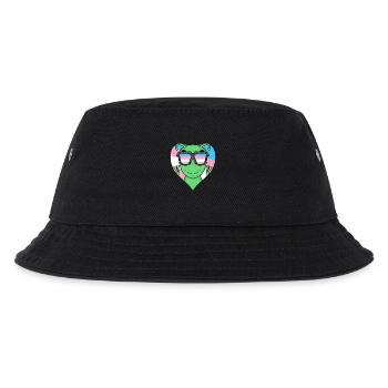 Transgender Transsexuell Alien Geschenk - Kinder Bucket Hat - Schwarz - Vorne