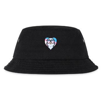 Transgender Transsexuell Pinguin Geschenk - Kinder Bucket Hat - Schwarz - Vorne