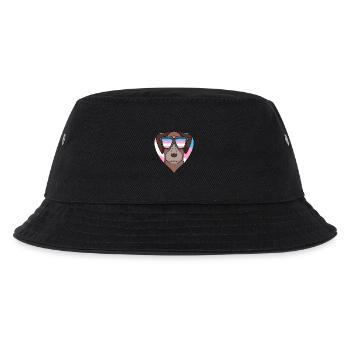 Transgender Transsexual Pointer Dog Gift - Kids’ Bucket Hat - black - Front