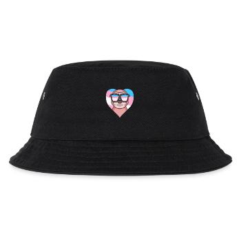 Transgender Transsexuell Faultier Geschenk - Kinder Bucket Hat - Schwarz - Vorne