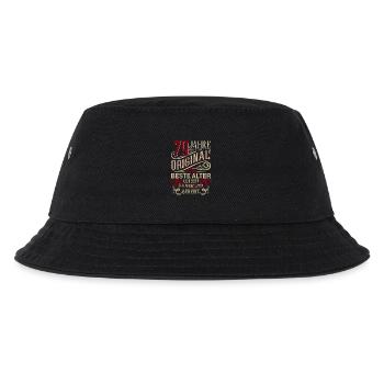 79. Geburtstag Vintage Retro - Kinder Bucket Hat - Schwarz - Vorne