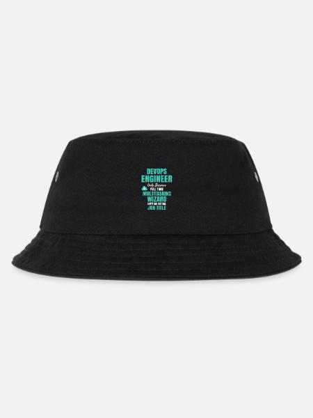 DevOps Engineer Multitasking-Assistent - Kinder Bucket Hat - Schwarz