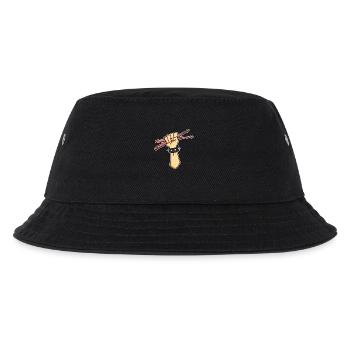 Drummer Schlagzeuger Drummer Sticks - Kinder Bucket Hat - Schwarz - Vorne