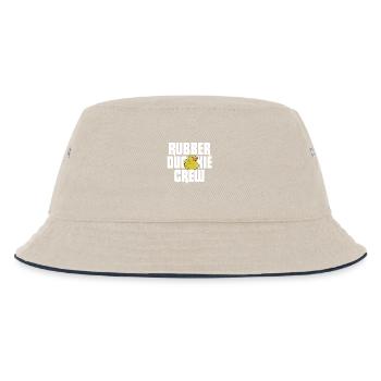 Rubber Duck Rubber Duckie Crew - Kinder Bucket Hat - Natur/Navy - Vorne