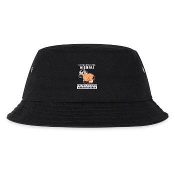 Hannoveraner Pferd Hauspferd - Kinder Bucket Hat - Schwarz - Vorne