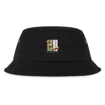 Kaffeekunst: Kreativität und Genuss im Mix - Kinder Bucket Hat - Schwarz - Vorne