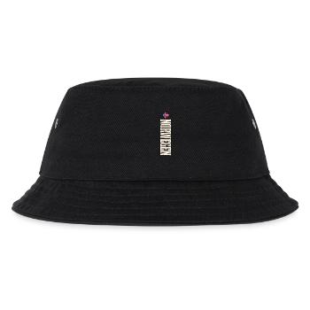 Norwegen - Kinder Bucket Hat - Schwarz - Vorne
