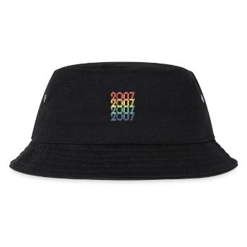 Cool Retro 2007, 16 Jahre alt, 16. Geburtstag Teens - Kinder Bucket Hat - Schwarz - Vorne