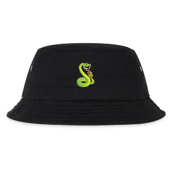 Schlange Hähnchen - Kinder Bucket Hat - Schwarz - Vorne