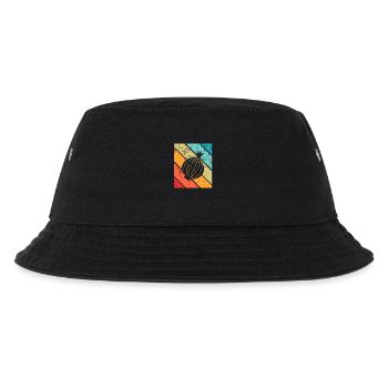 Onion Lover Retro Vegetables Vegan Gift idea - Kinder Bucket Hat - Schwarz - Vorne