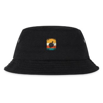 Onion Lover Retro Vegetables Vegan Gift idea - Kinder Bucket Hat - Schwarz - Vorne