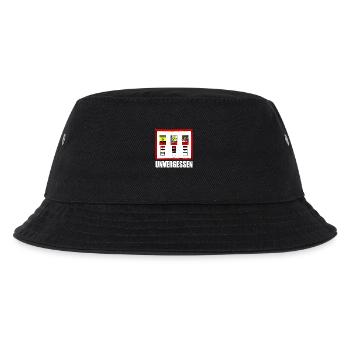 Kaugummiautomat Unvergessen 90er Party 80er Jahre - Kinder Bucket Hat - Schwarz - Vorne