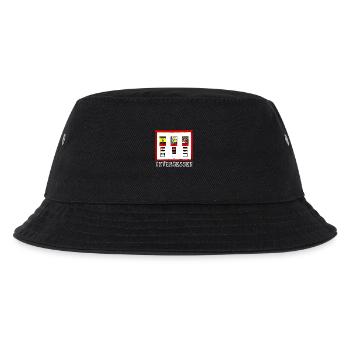 Kaugummiautomat Unvergessen 90er Party 80er Jahre - Kinder Bucket Hat - Schwarz - Vorne