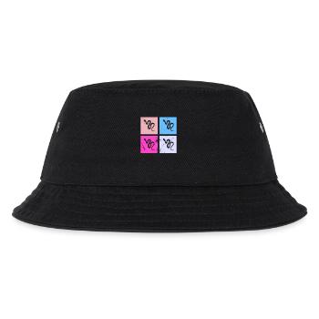 Snake Retro Reptile Python Gift idea - Kinder Bucket Hat - Schwarz - Vorne