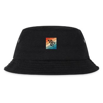 Snake Retro Reptile Python Idée cadeau - Bob Enfant - noir - Devant