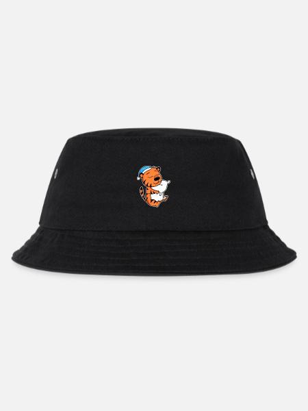 Tigre avec oreiller et bonnet de couchage - Bob Enfant - noir