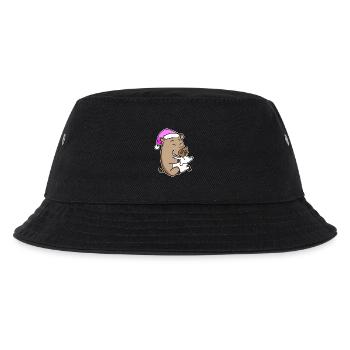 Sanglier avec oreiller et bonnet de couchage - Bob Enfant - noir - Devant