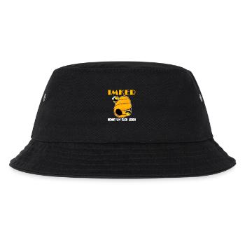 Imker Imkerei Honig Bienen - Kinder Bucket Hat - Schwarz - Vorne
