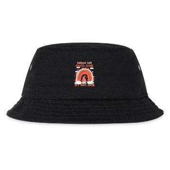 Gnome One Fights Alone Kidney Cancer - Kids’ Bucket Hat - black - Front
