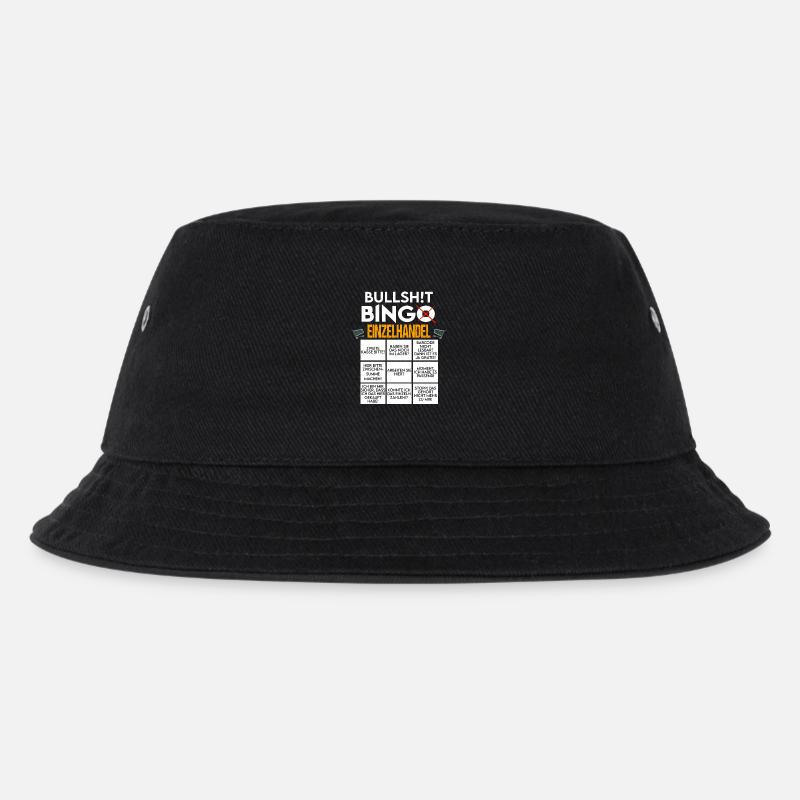 Einzelhandel Kasse Verkäuferin Kaufmann Kauffrau - Kinder Bucket Hat - Schwarz