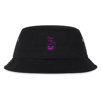 Pumpkin Königin Halloween Design - Kinder Bucket Hat - Schwarz - Vorne