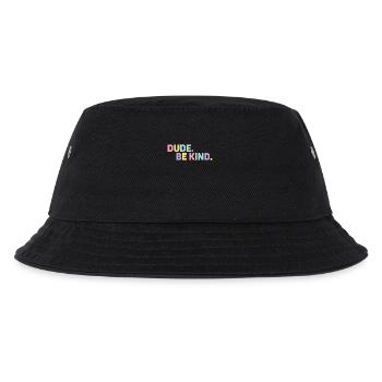 Dude Be Kind No Bullying - Kinder Bucket Hat - Schwarz - Vorne