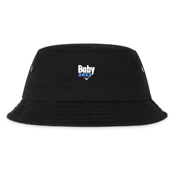 Schwangerschaft 2023 - Schwanger - Kinder Bucket Hat - Schwarz - Vorne