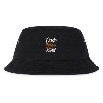 Dude Be Kind No Bullying - Kinder Bucket Hat - Schwarz - Vorne