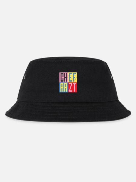 Chefarzt Design - Kinder Bucket Hat - Schwarz