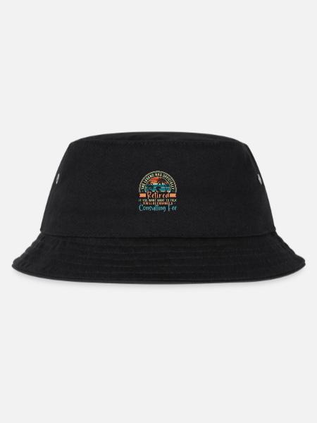 Die Legende Ist Offiziell Im Ruhestand - Kinder Bucket Hat - Schwarz