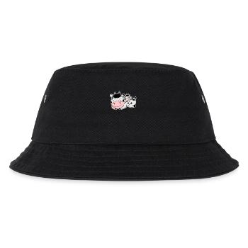 Vache avec bébé vache - Bob Enfant - noir - Devant