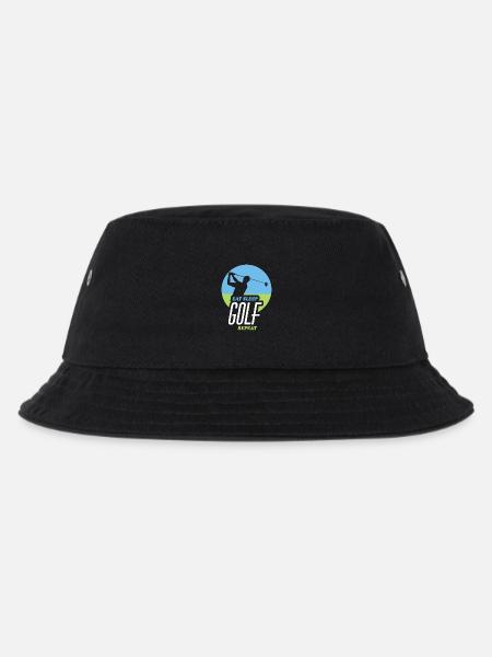 Eating, Sleeping, Golfing, Repeating - Kids’ Bucket Hat - black